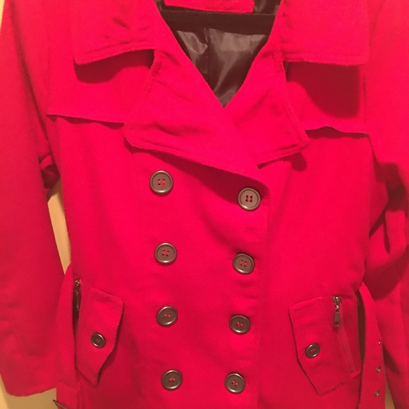 Classic Rue21 double breasted pea coat - Picture 5 of 7